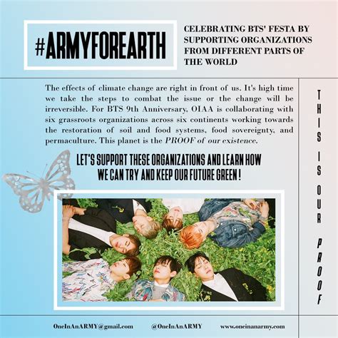 bts army charity projects.
